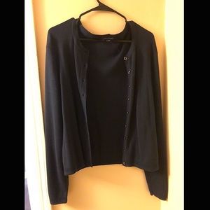 Navy Blue Tommy Hilfiger Cardigan (Size XL)